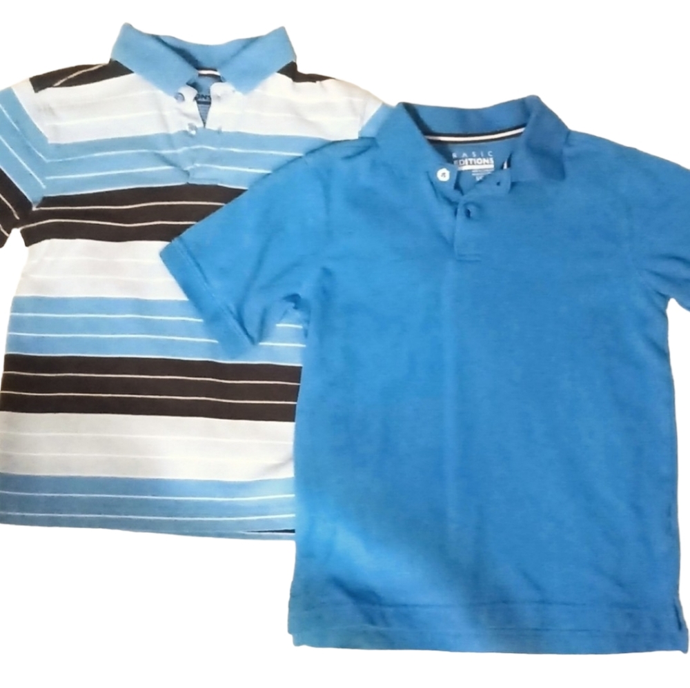 Basic Editions Boys Polo Shirts Size 6/7